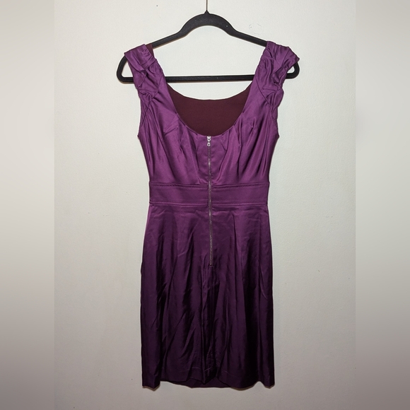 Laila Azhar Purple Sleeveless Sheath Dress Women's Size 2 NWT New - Picture 2 of 5
